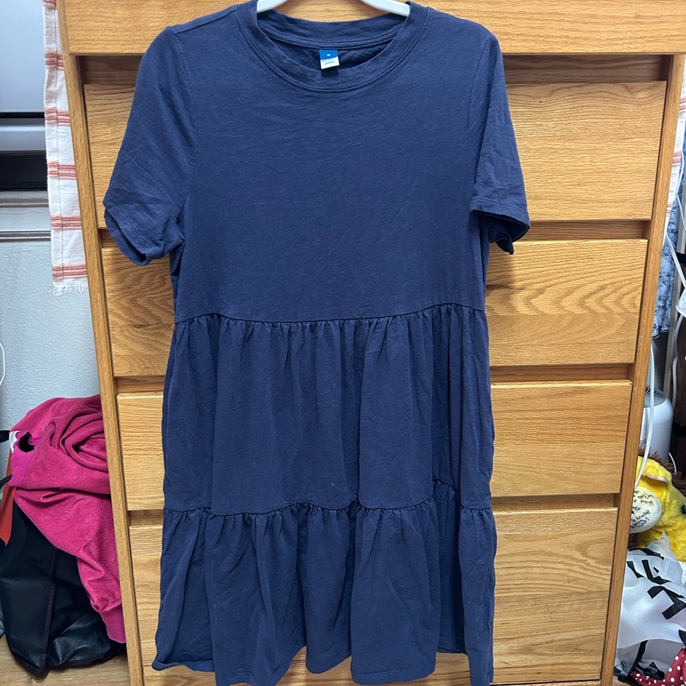 Navy blue everyday dress